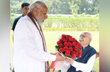 PM Modi, Rajnath Singh visit veteran BJP leader LK Advani on his 95th birthday